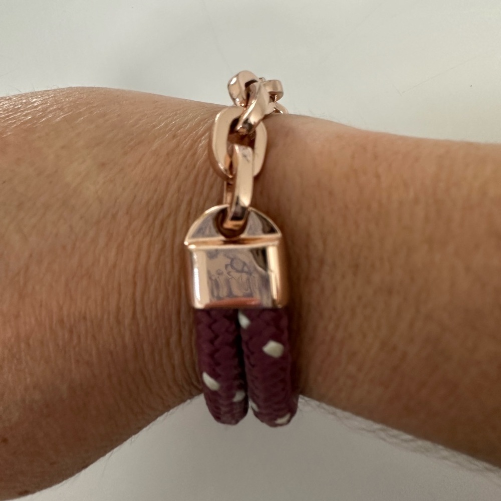 Sleek Miansai Rose gold Charm Bracelet with Intricate Detailing - Picture 5 of 8